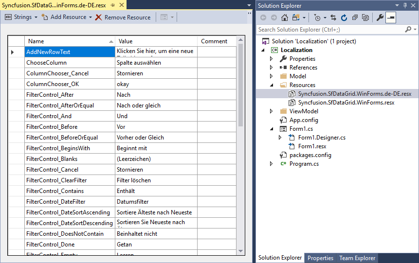 File to Resx - Text and CSV to .resx Converter